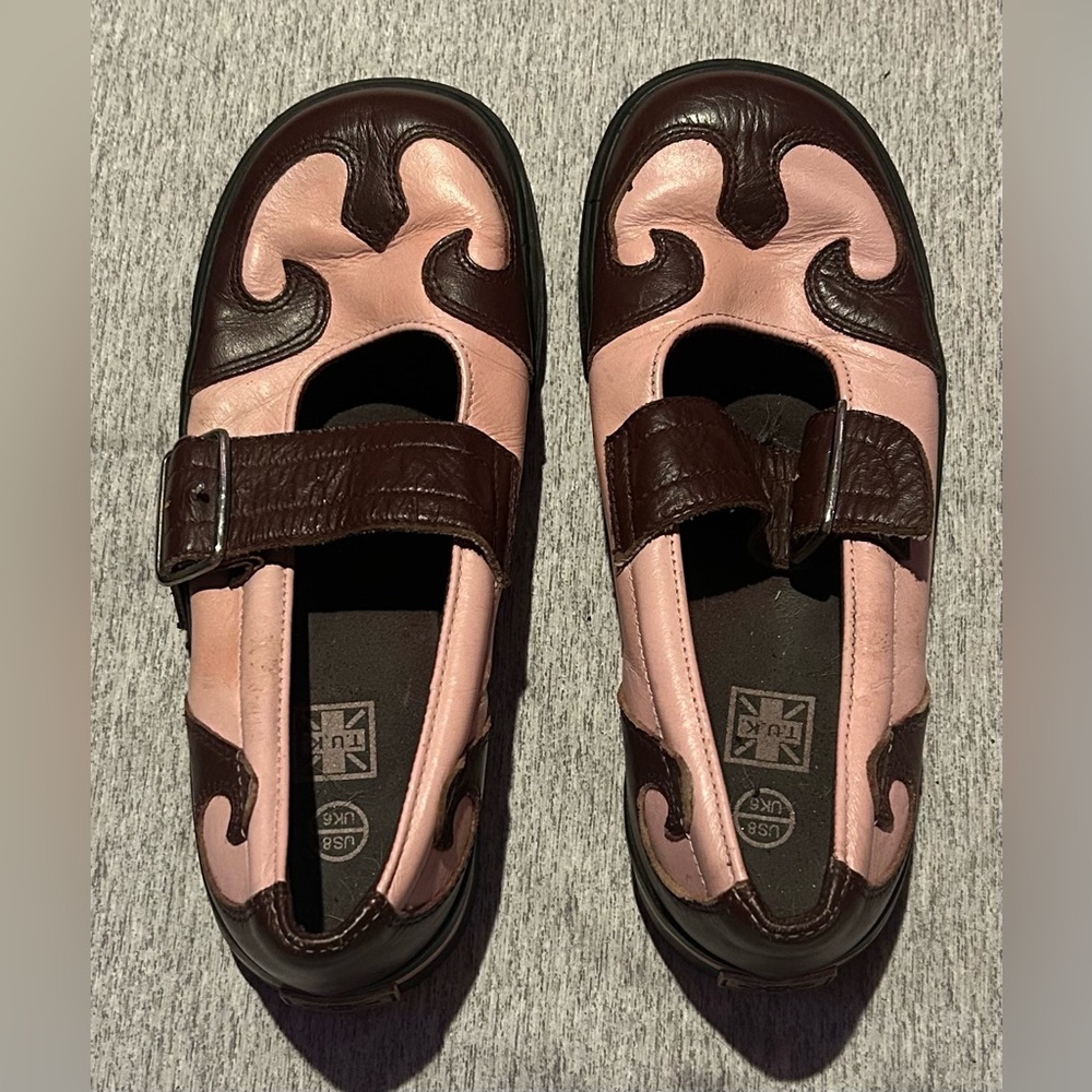 T.u.k. Woman’s pink and brown shoes